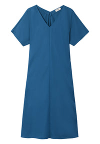 Givn Berlin Maxikleid ONA aus TENCEL™ REFIBRA™ Lyocell Dress Ocean Blue (Refibra)