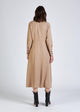 Givn Berlin Hemdblusenkleid WANDA aus TENCEL™ Lyocell Dress Light Camel (Tencel)