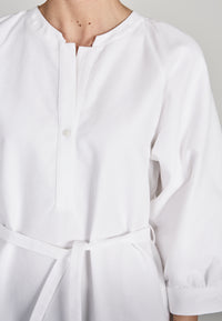 Givn Berlin Blusenkleid ODETTE aus Bio-Baumwolle Dress White