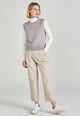 Givn Berlin Pullunder AMBER aus Bio-Baumwolle Sweater Light Grey