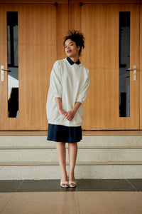 Givn Berlin Rock LEONIE aus TENCEL™ Lyocell Skirt Midnight Blue (Tencel)