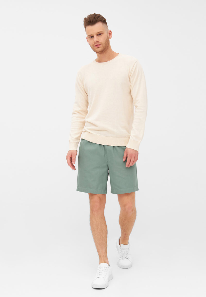 Givn Berlin Shorts LAURIN aus Bio-Baumwolle Shorts Eucalyptus Green