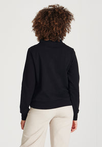 Givn Berlin Stehkragen-Sweatshirt VIVIAN aus Bio-Baumwolle Sweater Black