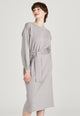 Givn Berlin Strickkleid PIPPA aus Bio-Baumwolle Dress Light Grey