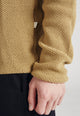 Givn Berlin Strickpullover COLE aus Bio-Baumwolle Sweater Camel
