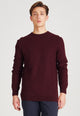 Givn Berlin Strickpullover ADRIAN aus Bio-Baumwolle Sweater Bordeaux