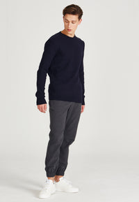 Givn Berlin Strickpullover ADRIAN aus Bio-Baumwolle Sweater Dark Blue