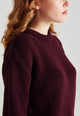 Givn Berlin Strickpullover ARIA aus Bio-Baumwolle Sweater Bordeaux