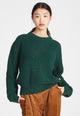 Givn Berlin Strickpullover ARIA aus Bio-Baumwolle Sweater Cedar Green