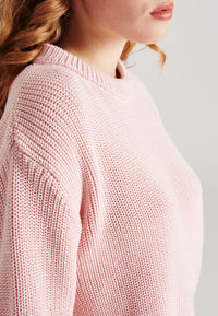 Givn Berlin Strickpullover ARIA aus Bio-Baumwolle Sweater Light Rose