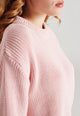 Givn Berlin Strickpullover ARIA aus Bio-Baumwolle Sweater Light Rose