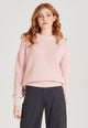 Givn Berlin Strickpullover ARIA aus Bio-Baumwolle Sweater Light Rose