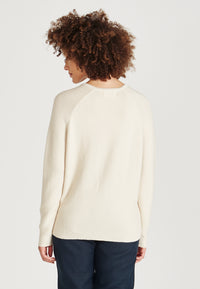 Givn Berlin Strickpullover CHELSEA aus Bio-Baumwolle Sweater Light Beige