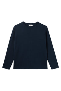 Givn Berlin Strickpullover DANNY aus Bio-Baumwolle Sweater Midnight Blue