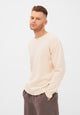 Givn Berlin Strickpullover DENIS aus Bio-Baumwolle Sweater Off White