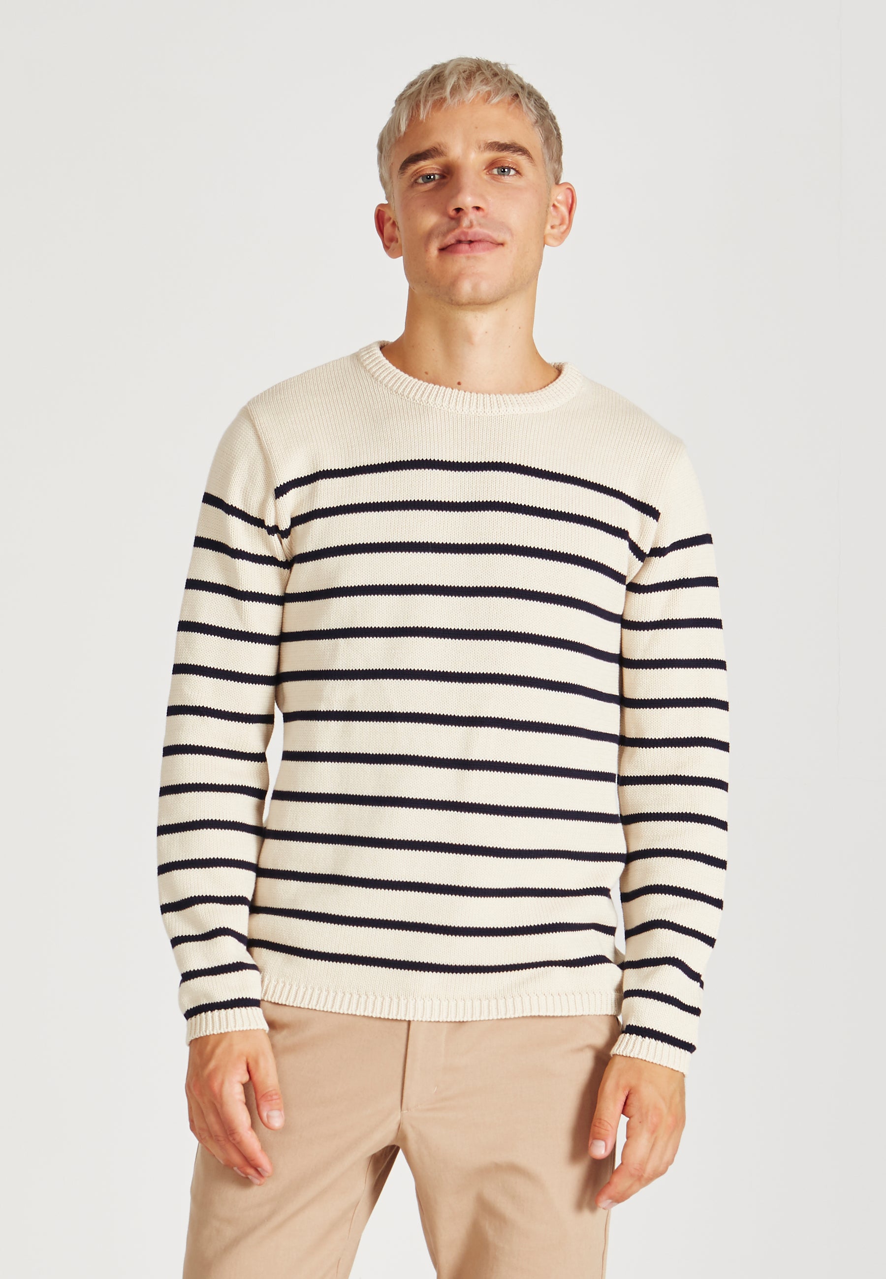 Pale beige on sale pullover