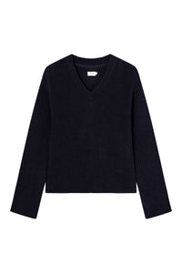 Givn Berlin Strickpullover ELSA aus Bio-Baumwolle Sweater Dark Blue