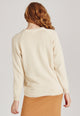Givn Berlin Strickpullover ERICA aus Bio-Baumwolle Sweater Off White