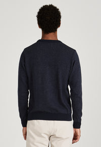 Givn Berlin Strickpullover FIETE aus Bio-Baumwolle Sweater Midnight Blue