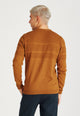 Givn Berlin Strickpullover LEANDER aus Bio-Baumwolle Sweater Rubber Brown