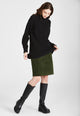 Givn Berlin Strickpullover MALIKA aus Bio-Baumwolle Sweater Black