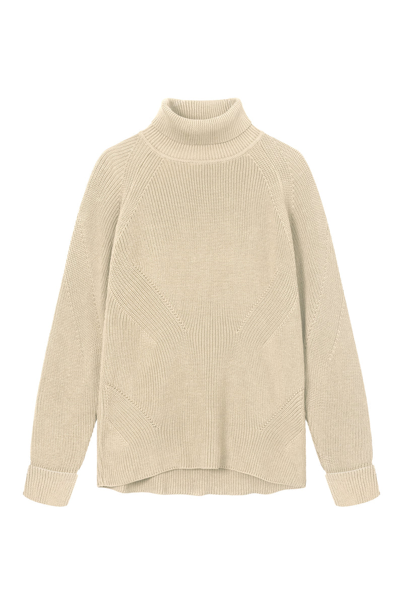 Givn Berlin Strickpullover MALIKA aus Bio-Baumwolle Sweater Undyed