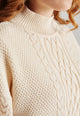 Givn Berlin Strickpullover ODESSA aus Bio-Wolle Sweater White (Wool)