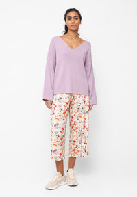 Givn Berlin Strickpullover PALOMA aus Bio-Baumwolle Sweater Misty Lavender
