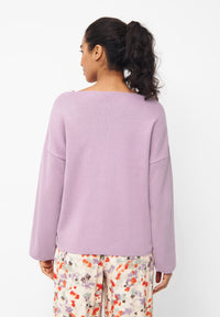 Givn Berlin Strickpullover PALOMA aus Bio-Baumwolle Sweater Misty Lavender