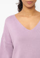 Givn Berlin Strickpullover PALOMA aus Bio-Baumwolle Sweater Misty Lavender