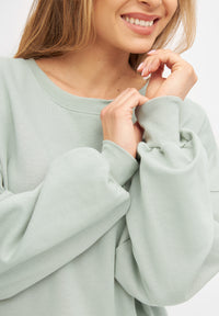 Givn Berlin Sweater ARIANA aus Bio-Baumwolle Sweater Sage