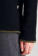 Sweater EMIL aus recycelter Baumwolle - Black