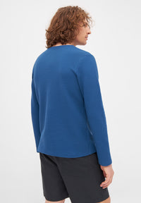 Givn Berlin Sweater IAN aus Bio-Baumwolle Sweater Ocean Blue (Rib)