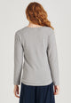 Givn Berlin Sweater LUCIA aus recycelter Baumwolle Sweater Light Grey
