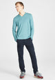 Givn Berlin Sweater MATEO aus TENCEL™ Modal Sweater Petrol