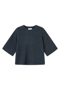 Givn Berlin Sweater SELMA aus recycelter Baumwolle Sweater Midnight Blue