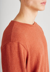 Givn Berlin Sweater TABOR aus recycelter Baumwolle Sweater Copper