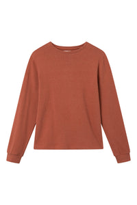 Givn Berlin Sweater TABOR aus recycelter Baumwolle Sweater Copper