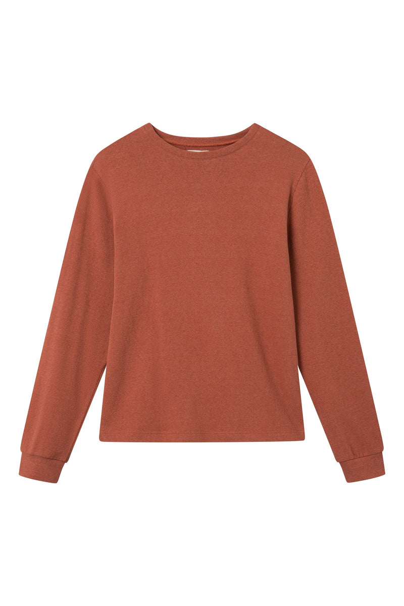 Givn Berlin Sweater TABOR aus recycelter Baumwolle Sweater Copper