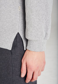 Givn Berlin Sweater TABOR aus recycelter Baumwolle Sweater Light Grey