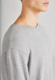 Givn Berlin Sweater TABOR aus recycelter Baumwolle Sweater Light Grey