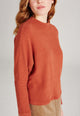 Givn Berlin Sweater WILMA aus recycelter Baumwolle Sweater Copper