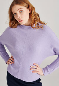 Givn Berlin Sweater WILMA aus recycelter Baumwolle Sweater Lavender
