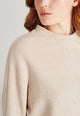 Givn Berlin Sweater WILMA aus recycelter Baumwolle Sweater Light Beige