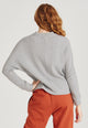 Givn Berlin Sweater WILMA aus recycelter Baumwolle Sweater Light Grey