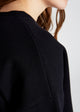 Givn Berlin Sweatkleid HELEN aus Bio-Baumwolle Dress Black (Structure)