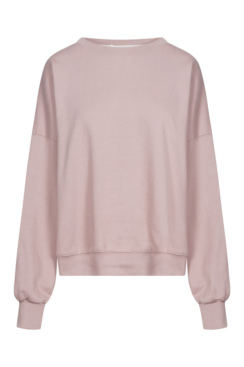 Givn Berlin Sweatshirt ARIANA aus Bio-Baumwolle Sweater Muddy Pink