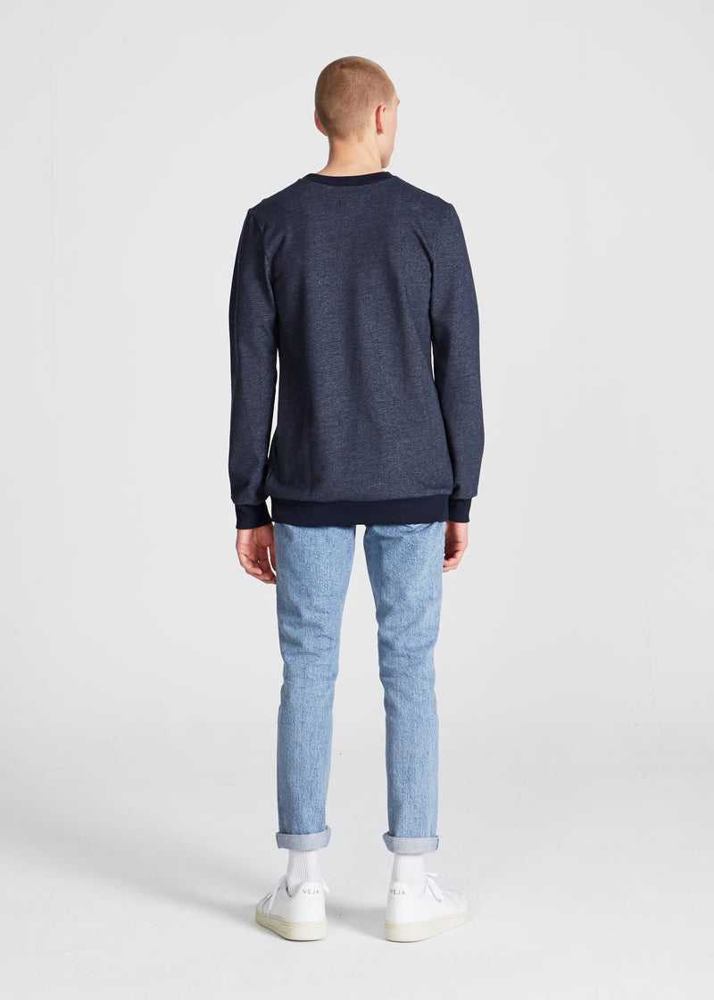 Givn Berlin Sweatshirt CANTON aus Bio-Baumwolle Sweater Blue