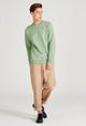Sweatshirt CANTON aus Bio-Baumwolle - Apple Green