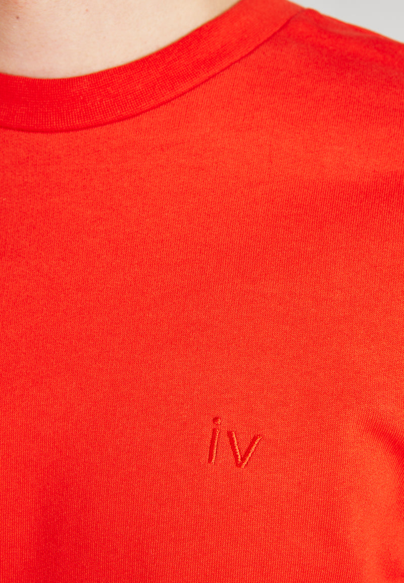 Sweatshirt CANTON aus Bio-Baumwolle - Lava Red